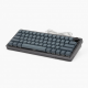 Wireless Mechanical Keyboard, Compact 65% Layout, Dark Gray
