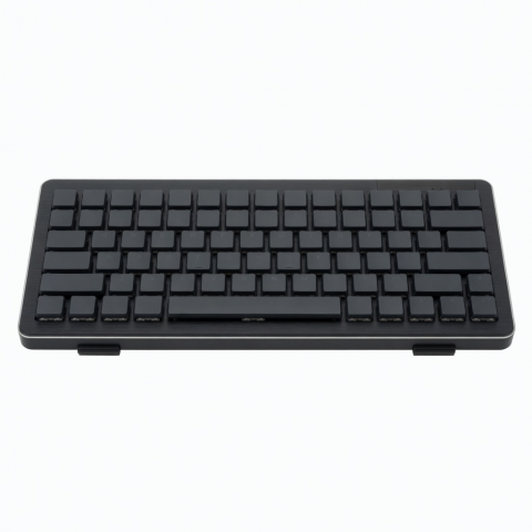 Wireless Magnetic Switch Keyboard, 75-Key Compact Black Mechanical Keyboard
