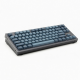 84-Key Compact Wireless Mechanical Keyboard, Blue Keycaps, 75% Layout