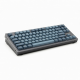 84-Key Compact Wireless Mechanical Keyboard, Blue Keycaps, 75% Layout