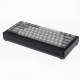 Compact Wireless Mechanical Keyboard, Gray and Black, 5-Row Layout