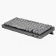 Wireless Magnetic Switch Keyboard, Compact Gray Layout