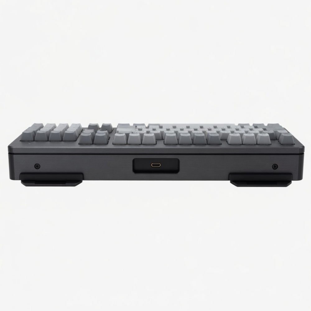Full Size Mechanical Keyboard, 104-Key, Wireless, Black
