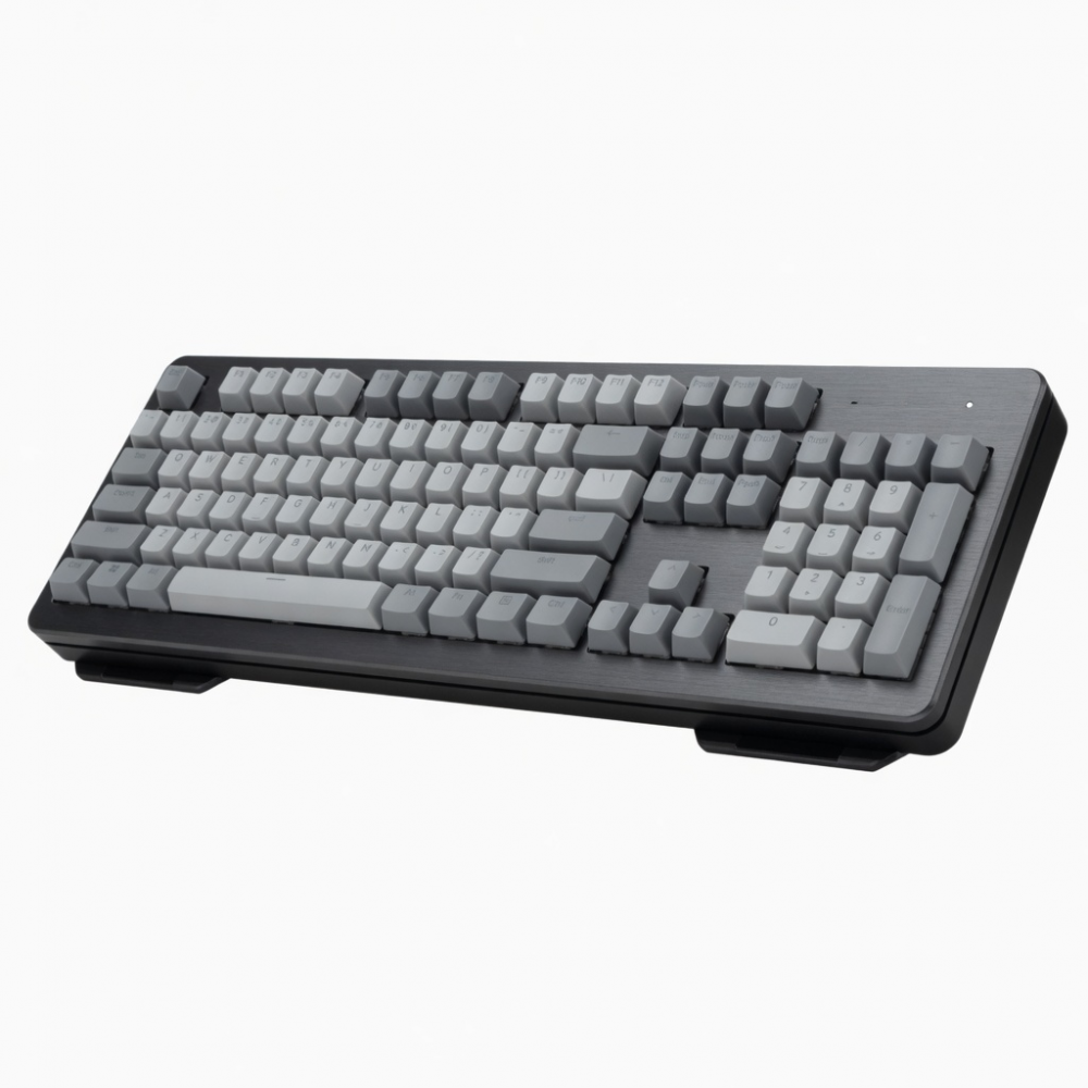 Full Size Mechanical Keyboard, 104-Key, Wireless, Black
