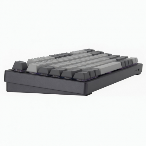 75% Wireless Mechanical Keyboard, Gray Compact Layout, RGB Backlighting