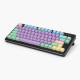 Wireless Alice Layout Mechanical Keyboard, Compact Split Design, Multicolor Keycaps
