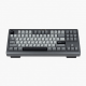 87-Key Wired Mechanical Keyboard, Gray Black PBT Keycaps