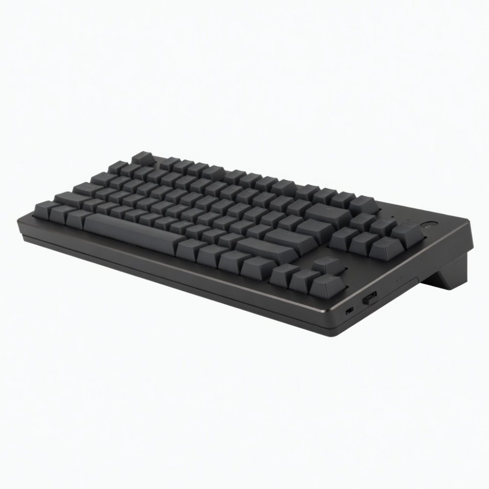 Wireless Mechanical Keyboard, Full-Size 104-Key Black Keyboard