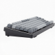 Wireless Mechanical Keyboard, 84-Key Gray Full-Size Layout