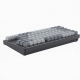 Wireless Mechanical Keyboard, 84-Key Gray Full-Size Layout