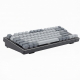 Wireless Mechanical Keyboard, 84-Key Gray Full-Size Layout