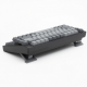 Wireless Mechanical Keyboard, 75-Key Compact Layout, Gray Keycaps