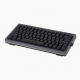 Wireless Magnetic Switch Keyboard, Compact Black Layout