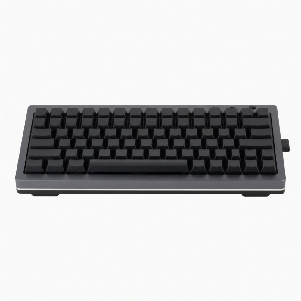 Wireless Magnetic Switch Keyboard, Compact Black Layout