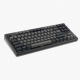 Compact Wired Mechanical Keyboard, Dark Gray Keycaps