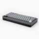 Wireless Mechanical Keyboard, 84-Key Compact Layout, Gray Switches