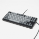 87-Key Mechanical Keyboard, Wired, Gray PBT Keycaps