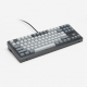 87-Key Wired Mechanical Keyboard, Gray Tenkeyless Layout