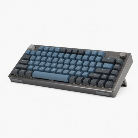 Wireless Mechanical Keyboard, Compact Layout, Dark Gray