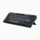 Wireless Mechanical Keyboard, Compact 75% Layout, Dark Gray