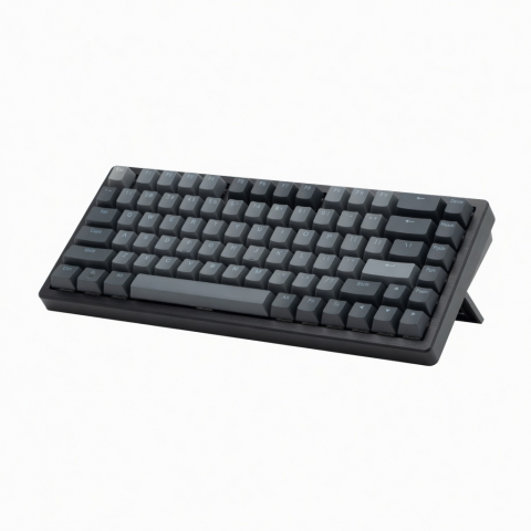 Wireless Mechanical Keyboard, Compact 75% Layout, Dark Gray