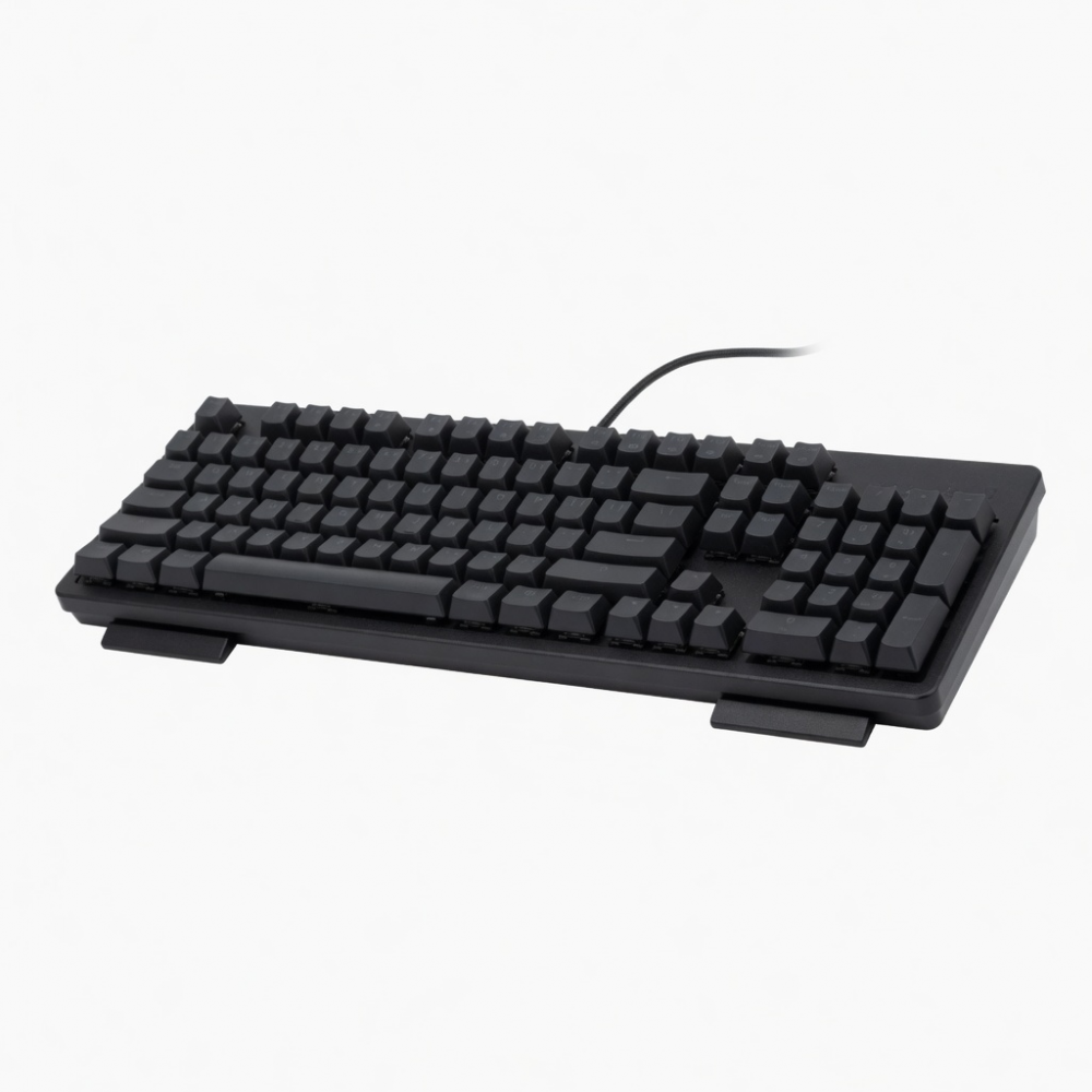 Wired Full-Size Keyboard, 104-Key, Black