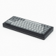 60% Compact Keyboard, Gray Keycaps, Black Frame