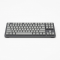 96-Key Mechanical Keyboard, Gray Keycaps, Compact Layout