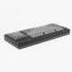 96-Key Mechanical Keyboard, Gray and Black, Full-Size Layout
