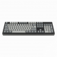 96-Key Mechanical Keyboard, Gray and Black, Full-Size Layout