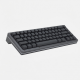 65-Key Mechanical Keyboard, Black Compact Layout