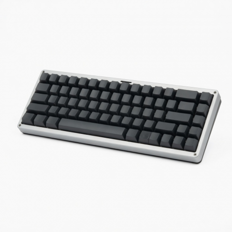 65% Hall Effect Mechanical Keyboard, Compact Layout, Black Keycaps